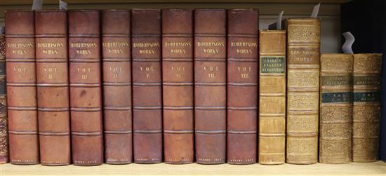 Robertson, William - The Works, engraved plates, 1825,
